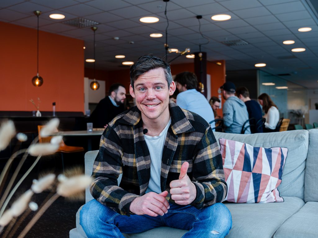 Martin förklarar hur coworking fungerar